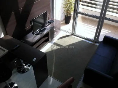 Flat com 1 Quarto para alugar, 45m² no Cidade Monções, São Paulo