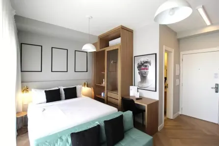 Kitnet com 1 Quarto à venda, 35m² no Indianópolis, São Paulo