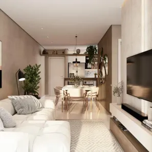 Apartamento com 2 Quartos à venda, 88m² no Aviação, Praia Grande