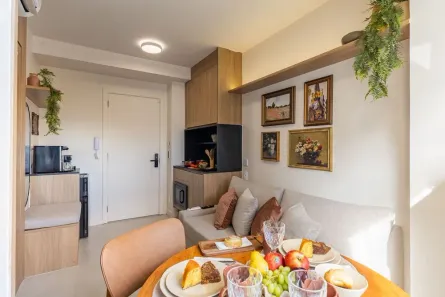 Flat com 1 Quarto para alugar, 24m² no Vila Nova Conceição, São Paulo
