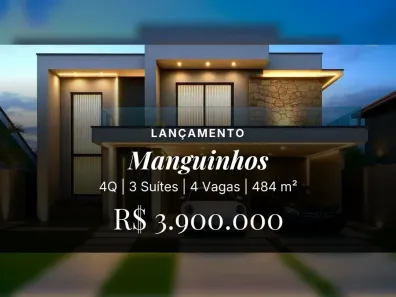 Casa com 4 Quartos à venda, 484m² no Manguinhos, Serra