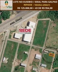 Lote/Terreno à venda, 250m² no Tamatanduba, Eusébio