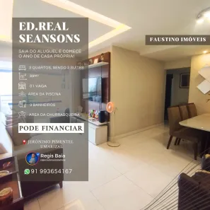 Apartamento com 3 Quartos à venda, 89m² no Umarizal, Belém
