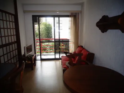 Flat com 1 Quarto para alugar, 35m² no Moema, São Paulo