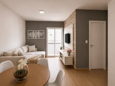Apartamento com 2 Quartos à venda, 55m² no Loteamento Jardim Sol Nascente, Jacareí