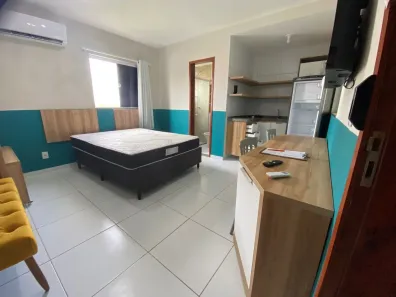 Apartamento com 1 Quarto para alugar, 40m² no Ponta Negra, Natal