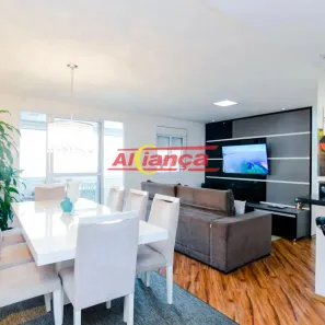 Apartamento com 3 Quartos à venda, 96m² no Vila Augusta, Guarulhos