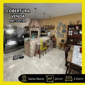 Cobertura com 3 Quartos à venda, 201m² no Santa Maria, São Caetano do Sul