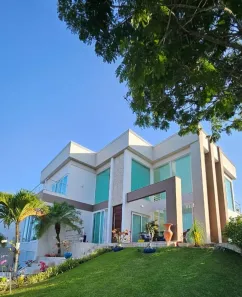Casa com 7 Quartos à venda, 588m² no Alphaville (Abrantes), Camaçari