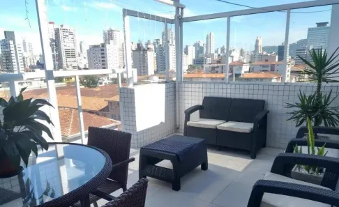 Cobertura com 3 Quartos à venda, 169m² no Boqueirão, Santos