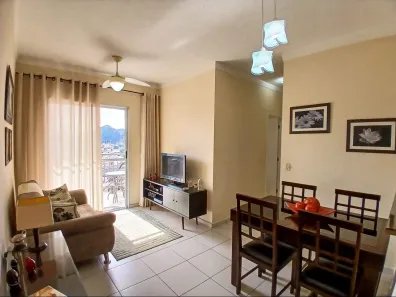 Apartamento com 2 Quartos à venda, 54m² no Areia Branca, Santos