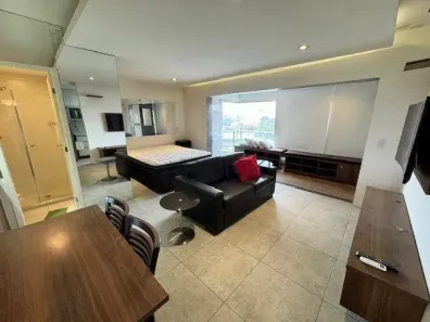 Apartamento com 1 Quarto para alugar, 50m² no Campo Belo, São Paulo