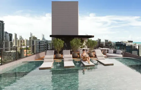 Apartamento com 1 Quarto à venda, 18m² no Tambaú, João Pessoa