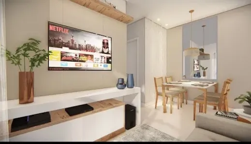 Apartamento com 2 Quartos à venda, 57m² no Jardim Novo Ângulo, Hortolândia