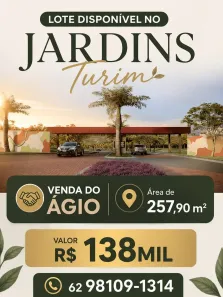 Lote/Terreno à venda, 257m² no Jardins Turim, Senador Canedo