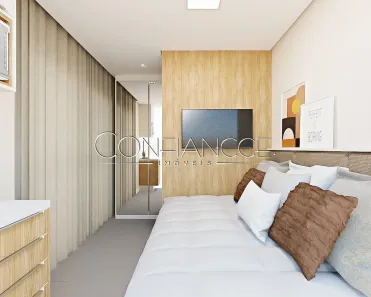 Apartamento com 1 Quarto à venda, 24m² no Mercês, Curitiba