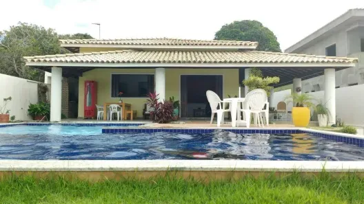 Casa de Condomínio com 4 Quartos para alugar, 450m² no Guarajuba (Monte Gordo), Camaçari