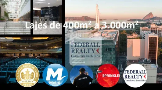 Sala Comercial para alugar, 512m² no Centro, Rio de Janeiro
