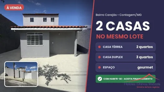 Casa com 5 Quartos à venda, 120m² no Carajás, Contagem