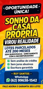 Lote/Terreno à venda, 240m² no Jardim Ipê, Aparecida de Goiânia