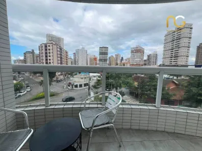Apartamento com 1 Quarto à venda, 53m² no Guilhermina, Praia Grande