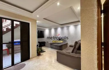 Sobrado com 3 Quartos à venda, 226m² no Vila Camilópolis, Santo André