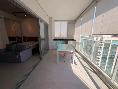 Apartamento com 1 Quarto para alugar, 46m² no Moema, São Paulo