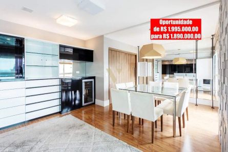 Apartamento com 3 Quartos à venda, 168m² no Campo Comprido, Curitiba