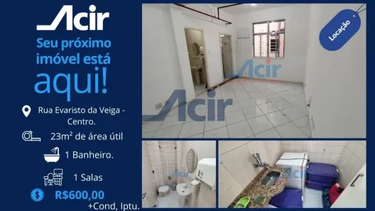Sala Comercial para alugar, 22m² no Centro, Rio de Janeiro