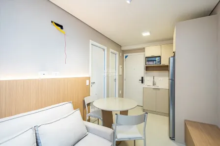 Apartamento com 1 Quarto à venda, 25m² no Centro, Curitiba