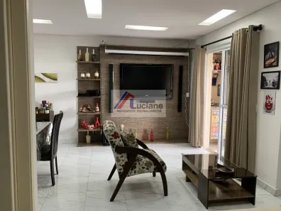 Apartamento com 2 Quartos para alugar, 76m² no Campestre, Santo André