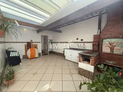 Casa com 3 Quartos à venda, 162m² no Estuário, Santos