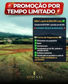Lote/Terreno à venda, 500m² no Centro (Caucaia do Alto), Cotia