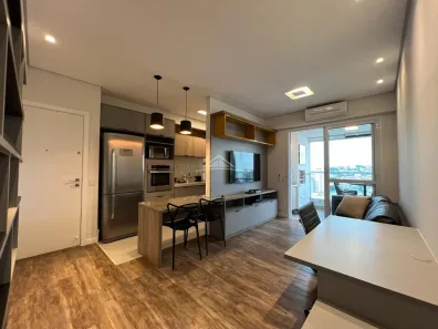 Apartamento com 1 Quarto para alugar, 58m² no Cambuí, Campinas