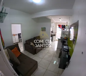 Apartamento com 1 Quarto à venda, 52m² no Centro, São Vicente