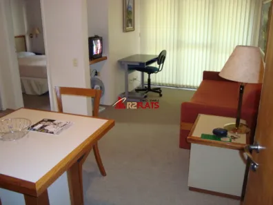 Flat com 1 Quarto para alugar, 35m² no Jardim Paulista, São Paulo