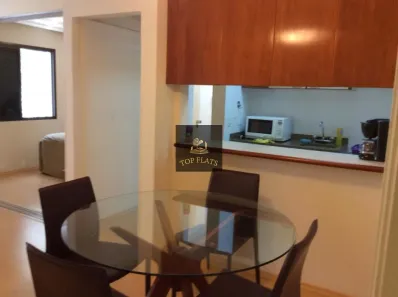 Flat com 1 Quarto para alugar, 40m² no Cerqueira César, São Paulo
