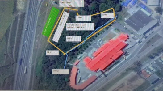 Lote/Terreno à venda, 12498m² no Jardim Emília, Jacareí