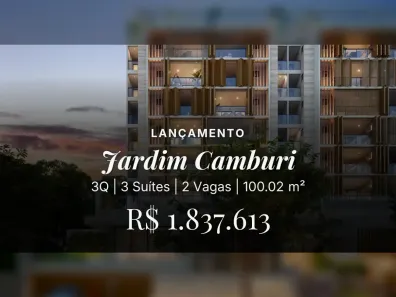 Apartamento com 3 Quartos à venda, 100m² no Jardim Camburi, Vitória