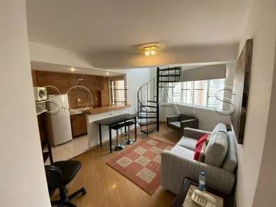 Flat com 1 Quarto à venda, 46m² no Vila Nova Conceição, São Paulo