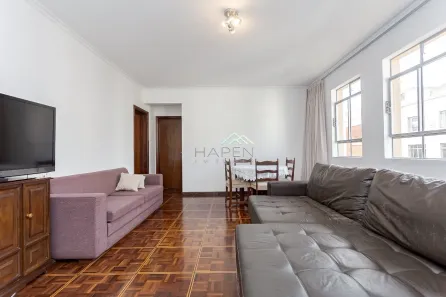 Apartamento com 3 Quartos para alugar, 126m² no Centro, Curitiba
