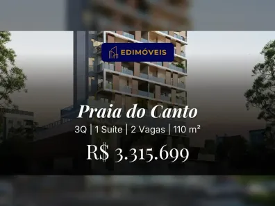 Apartamento com 3 Quartos à venda, 110m² no Praia do Canto, Vitória