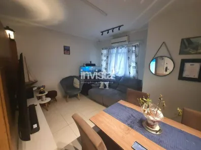 Apartamento com 2 Quartos à venda, 67m² no José Menino, Santos