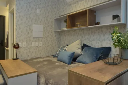 Apartamento com 1 Quarto para alugar, 20m² no Pinheiros, São Paulo