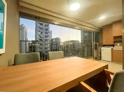 Apartamento com 1 Quarto para alugar, 44m² no Paraíso, São Paulo