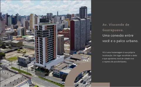 Apartamento com 2 Quartos à venda, 46m² no Centro, Curitiba