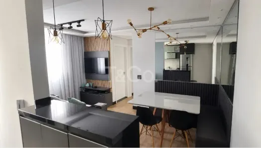 Apartamento com 2 Quartos à venda, 45m² no Jardim Flamboyant, Paulínia