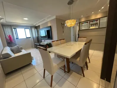 Apartamento com 3 Quartos para alugar, 90m² no Aeroclube, João Pessoa