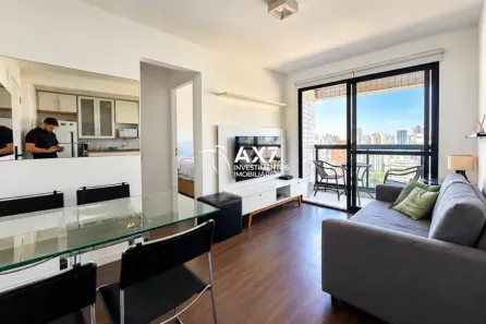 Apartamento com 1 Quarto para alugar, 41m² no Vila Nova Conceição, São Paulo