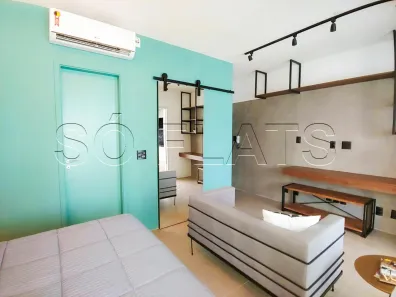 Flat com 1 Quarto para alugar, 34m² no Pinheiros, São Paulo
